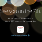 【決定】Appleのスペシャルイベントが9月7日に開催!iPhone7/iOS10などが発表か